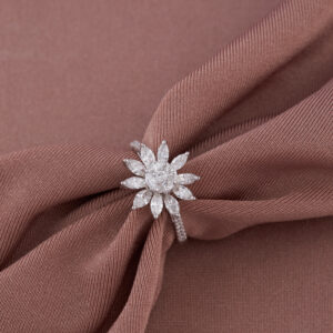 Sunlit Blossom Ring