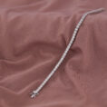 Illusion Sparkle White Tennis Bracelet