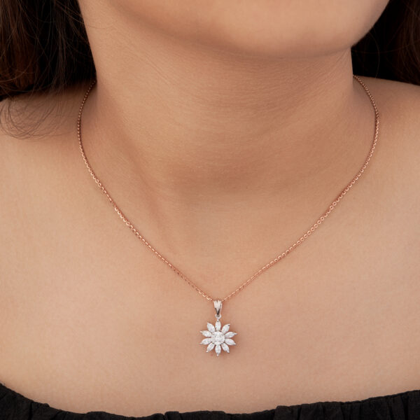 Sunlit Blossom Pendant