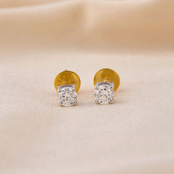Lumiere Solitaire Earrings