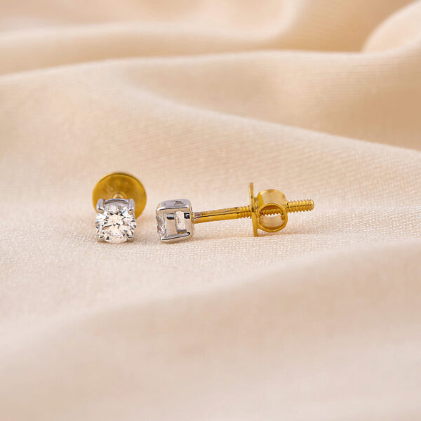 Lumiere Solitaire Earrings